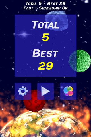 Tap the Asteroids Pro - náhled