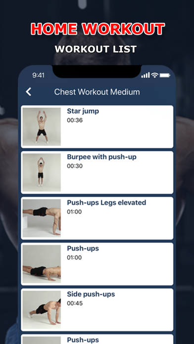 Home Workout in 30 Days Pro screenshot 3