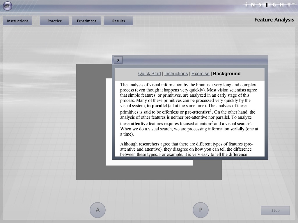 iNSIGHT Feature Analysis screenshot 4