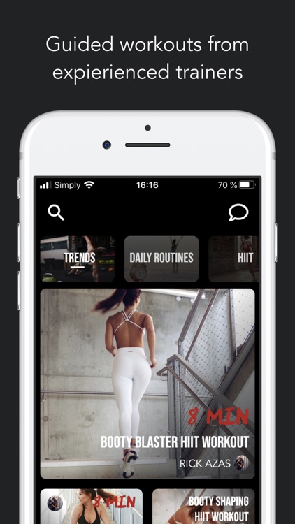 Xcept: Live home workouts