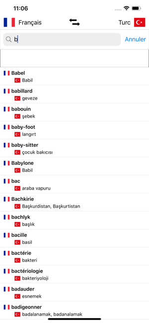 Dictionnaire Turc-Français(圖5)-速報App