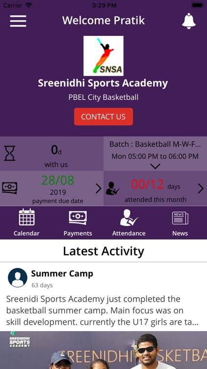 Sreenidhi Sports Academy