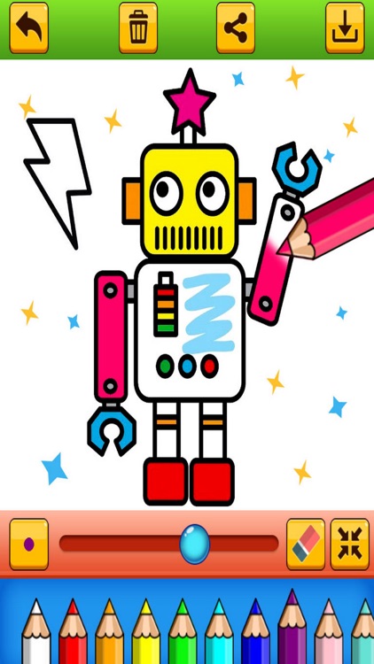 Robot Drawing Book