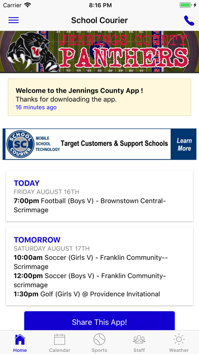 Jennings County Athletics - IN screenshot 2
