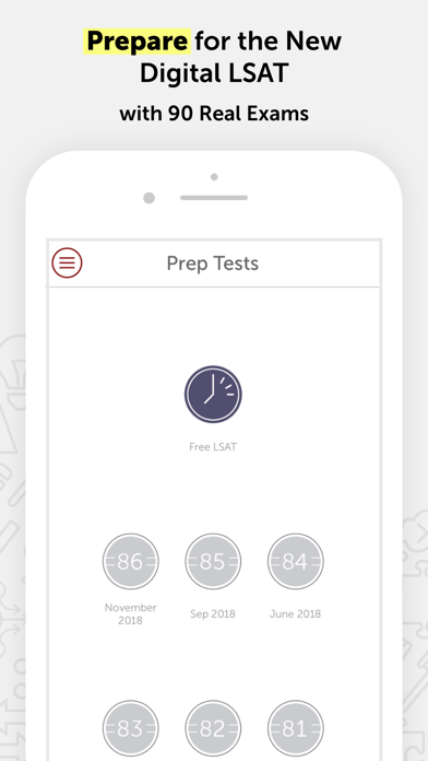 How to cancel & delete Practice LSATs by LSATMax from iphone & ipad 3