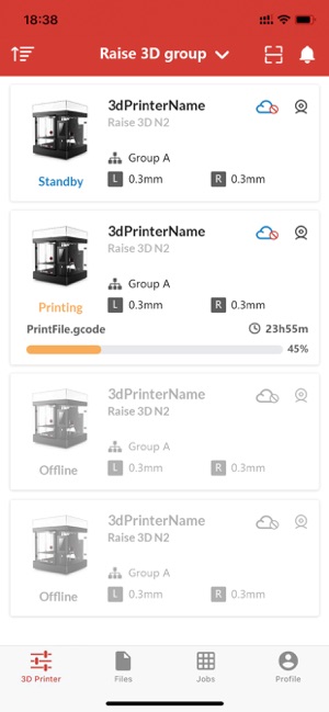 RaiseCloud-3DPrinting Platform