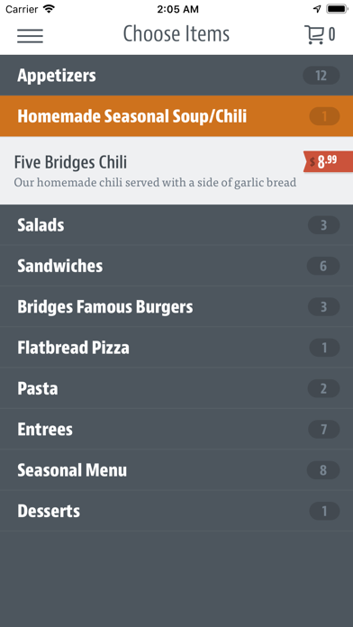 How to cancel & delete Five Bridges Bar & Grill from iphone & ipad 3