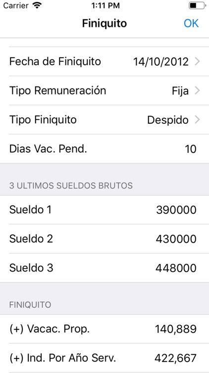 Sueldo & Finiquito Chile screenshot-3