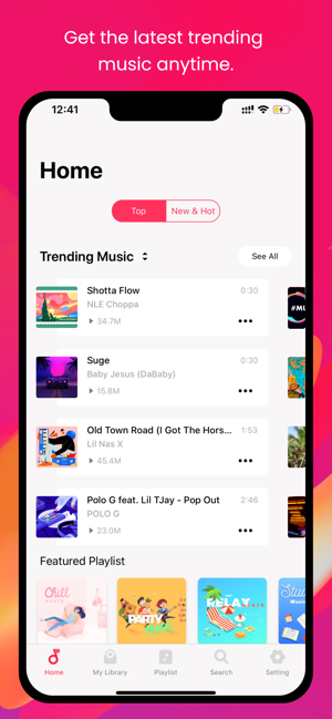 Music Trends - MP3 Player(圖1)-速報App