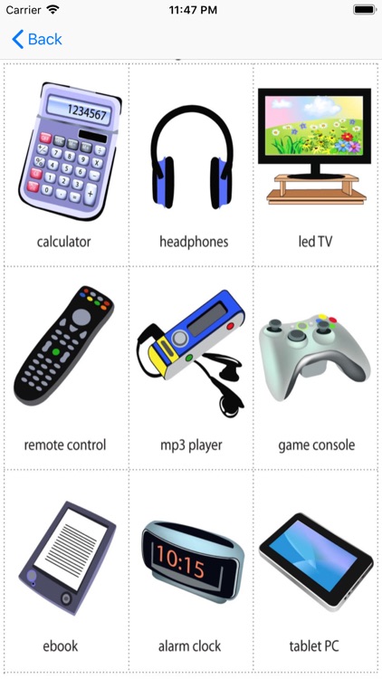 Gadgets Vocabulary for kids