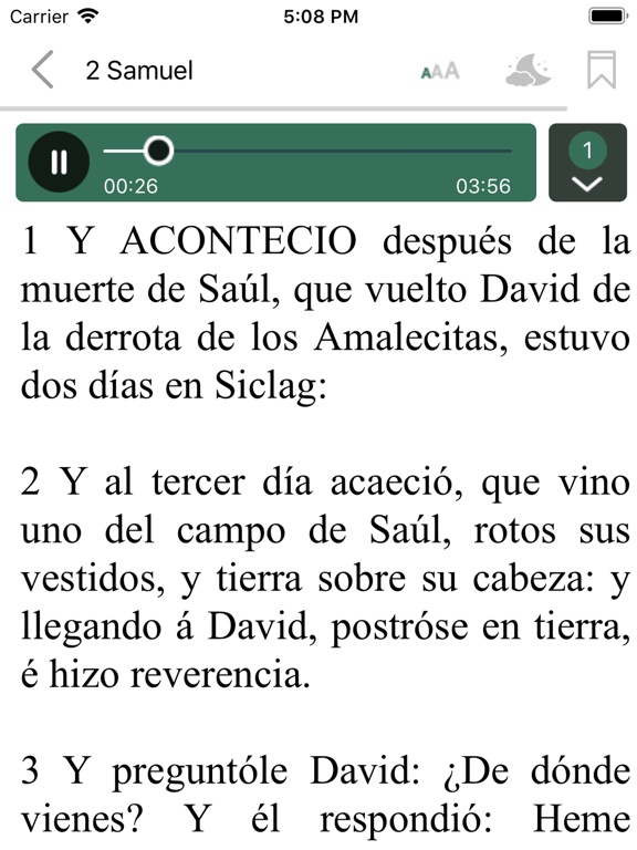 Screenshot #5 pour La Santa Biblia con audio