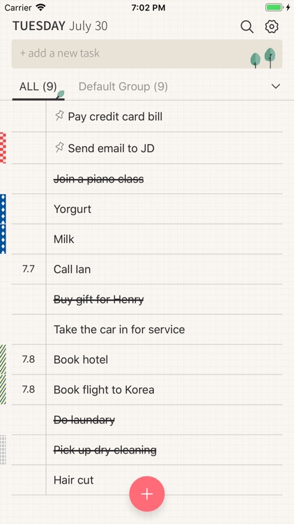 Do! Spring Pink - To Do List