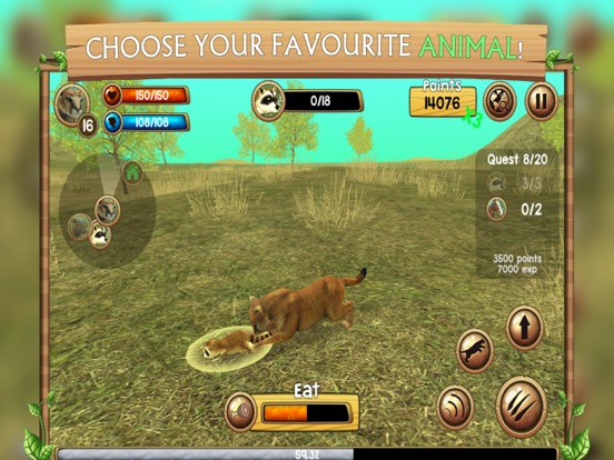 Wild Animal Simulators By Turbo Rocket Games Ios United States Searchman App Data Information - cow simulator wip roblox