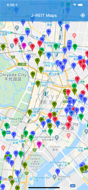 J-REIT Maps(圖1)-速報App