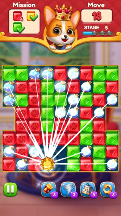 Jewels King : Castle Blast screenshot-8