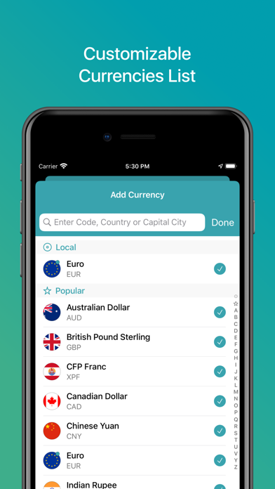 Any Currency Converter Lite screenshot 2