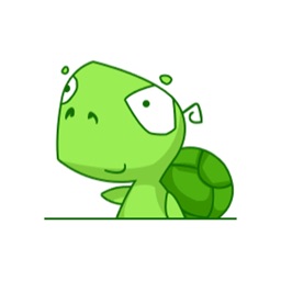 Funny Turtle Animated Stickers