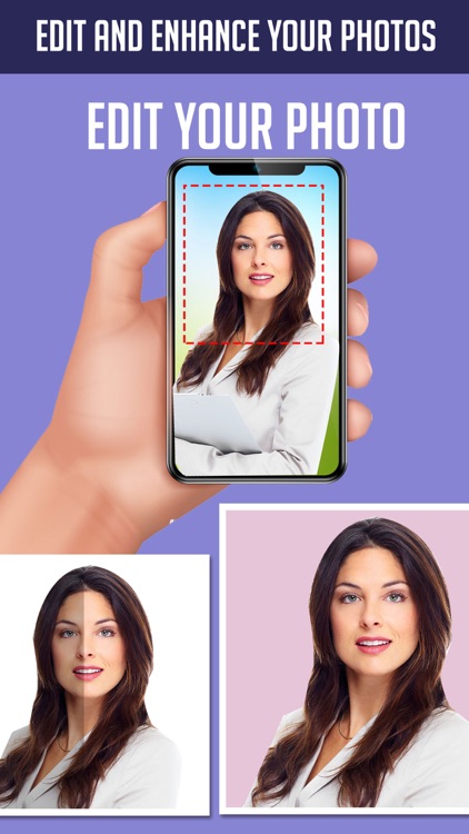 Passport ID Size Photo Maker