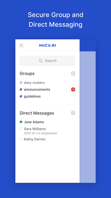Hucu: HIPAA Compliant Texting screenshot 2