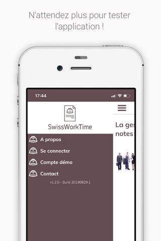 SwissWorkTime screenshot 2
