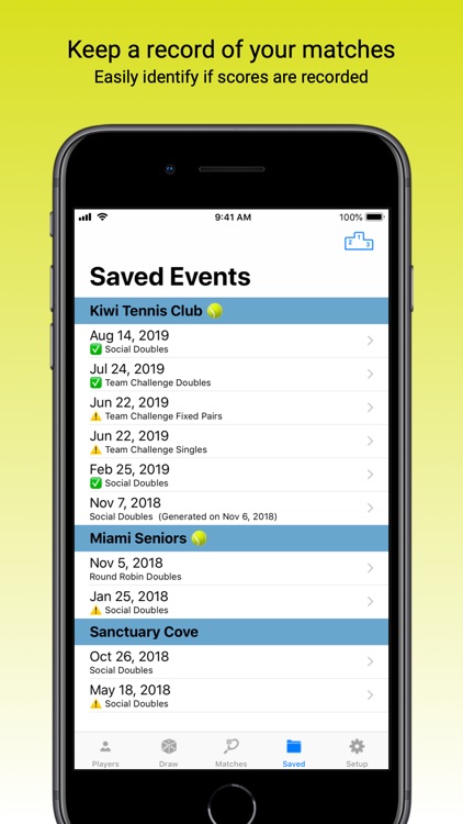 MatchUp Tennis Organizer Pro screenshot-4