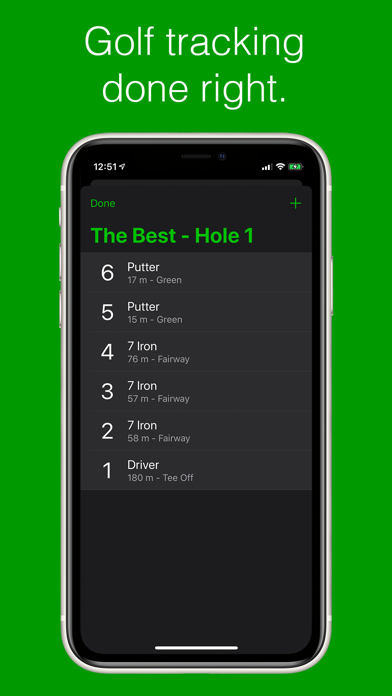 Golfer's Scorecard screenshot 2
