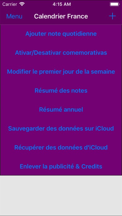 Calendrier 2019 Fériés France screenshot 4