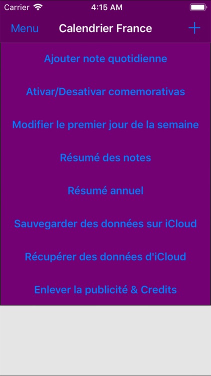 Calendrier 2019 Fériés France screenshot-3