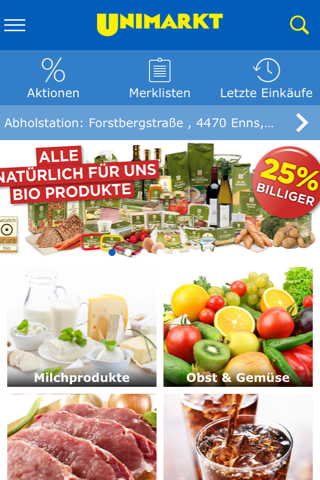 Unimarkt Shopping screenshot 2