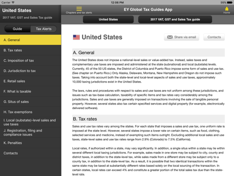 EY Global Tax Guides screenshot 2