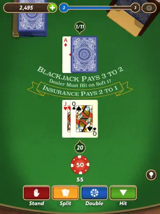 Captura de Pantalla 2 Blackjack iphone