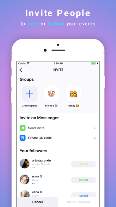 Events - Invite and Share screenshot 3