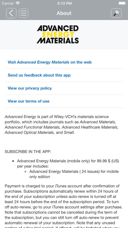 Advanced Energy Materials screenshot-4