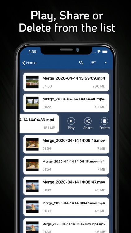 MP4, MOV Video Merger & Joiner screenshot-9