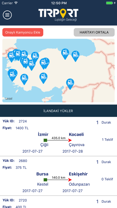 How to cancel & delete Tırport Kurumsal - Yük Cepte from iphone & ipad 1