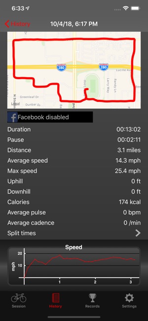 Fitmeter Bike - GPS Cycling(圖2)-速報App