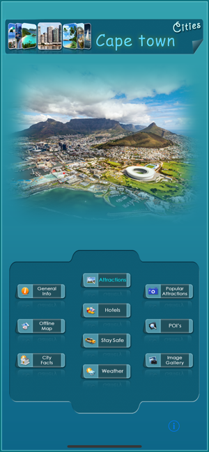 Cape Town Offline Map Guide