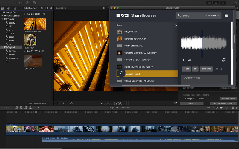 ShareBrowser FCPX Extension thumbnail 1