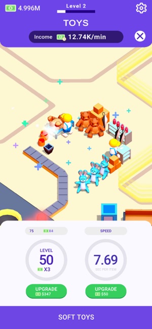 Toy Factory Inc - Idle game(圖1)-速報App