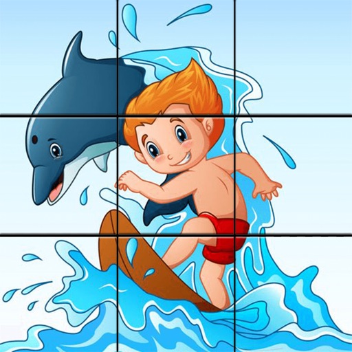 Smart Puzzle-Kids Jigsaw Games Icon