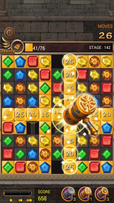 Jewels Temple Quest - Match 3 screenshot 3