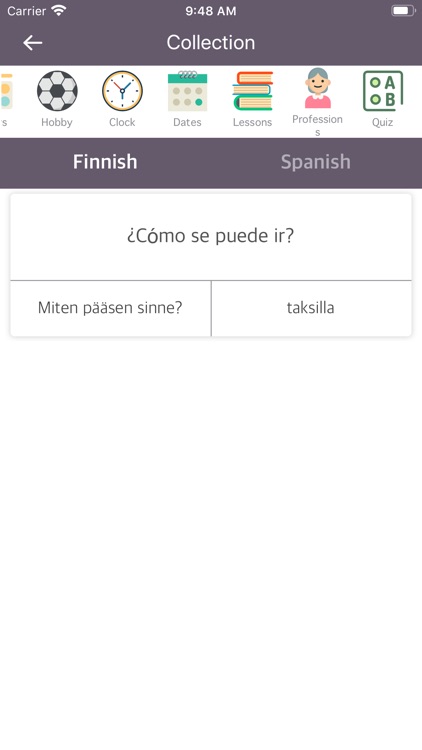 Finnish Spanish Dictionary