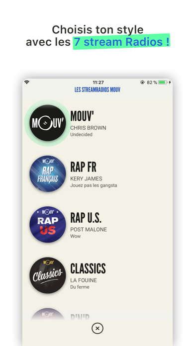 MOUV' - radio hip hop rap screenshot 4
