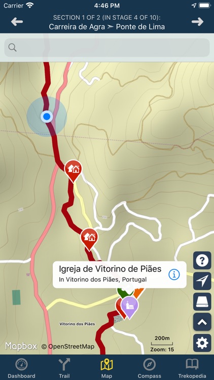 TrekRight: Camino Portugués screenshot-3