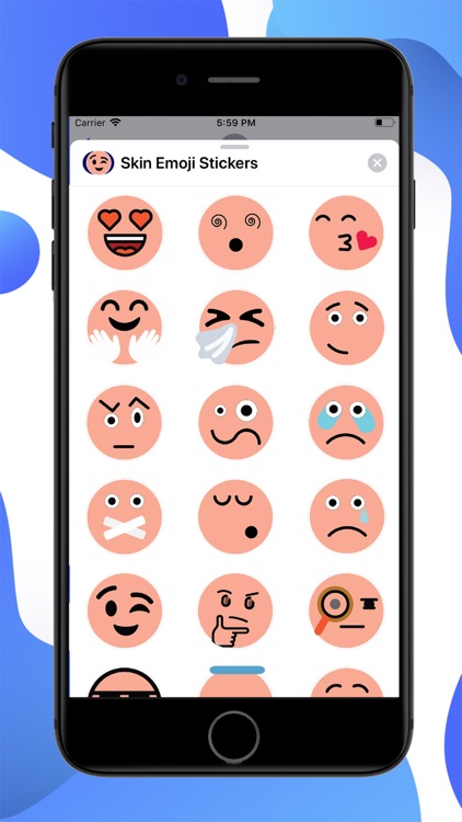 Skin Emoji Stickers