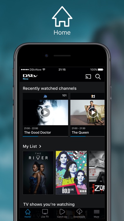 DStv Now: Watch live on the go