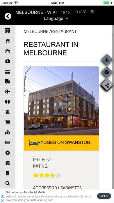 Melbourne - Wiki screenshot 2
