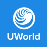 opening uworld app but getting blank window
