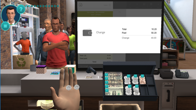 Virtual Skillslab Cashier Game screenshot 2