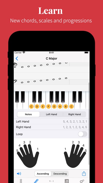 Piano Chords and Scales Pro screenshot-3